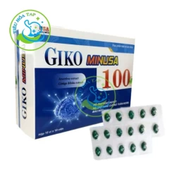 Giko Minusa 100 - Hỗ trợ hoạt huyết tăng cường máu lên não